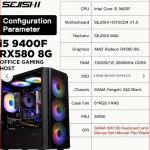 [Gift] SEJISHI Gaming Tower 16GB RAM 512GB SSD Intel Core i5