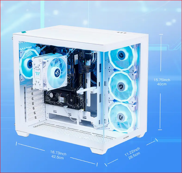 Esports Desktop AMD Ryzen 7 5700G, Radeon Vega8, 16GB DDR4 Memory, 1TB SSD, 7 RGB Fans, Gaming Desktop