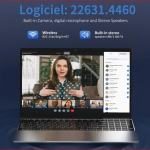 KurieTim Laptop Computer with 16GB DDR4 RAM, 512GB SSD, Intel N9