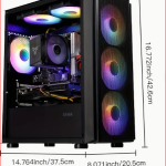 [Gift] SEJISHI Gaming Tower 16GB RAM 512GB SSD Intel Core i5