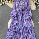 Ženska Elegantna Maxi Haljina - Duga Rukava, Formalno i Casual Odelo