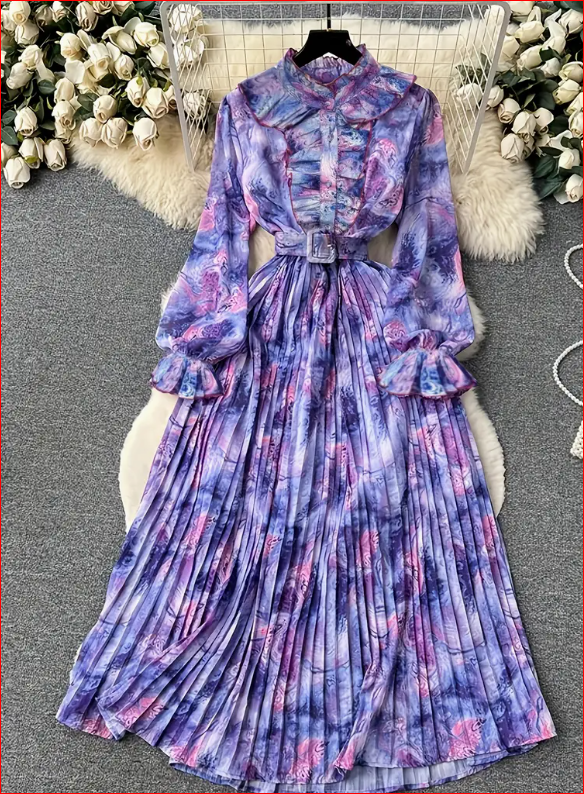Ženska Elegantna Maxi Haljina - Duga Rukava, Formalno i Casual Odelo
