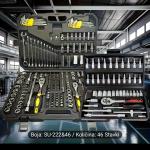 Set od 222/46 komada mehaničkih alata za utičnice