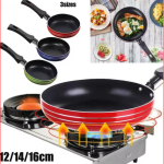 18/16/14cm tiganj za prženje jaja, mini tiganji za kuhanje, omlet tiganji, nelepljivi zadebljani tiganj za prženje, lonac za pržena jaja, kuhinjski kuhar