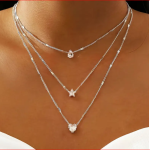 Elegantni višeslojni set ogrlica za žene,