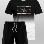 Muški casual set s gradijentnim printom