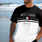 Muški ležerni komplet majice i kratkih hlača "Milano Italia"