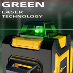 CHISHIB 16-linijski zeleni laserski nivelir Pro sa 4x360°
