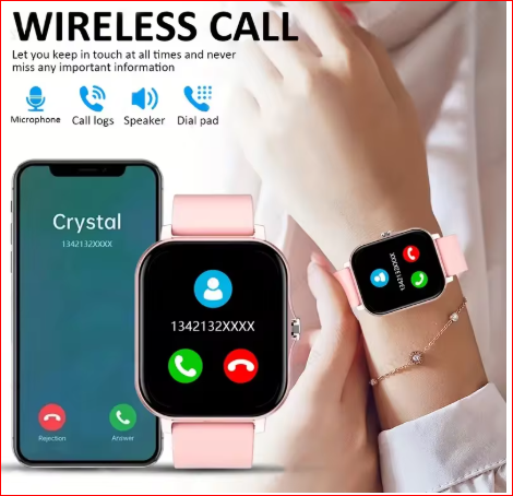 KESHUYOU 2025 Novi pametni sat Bluetooth