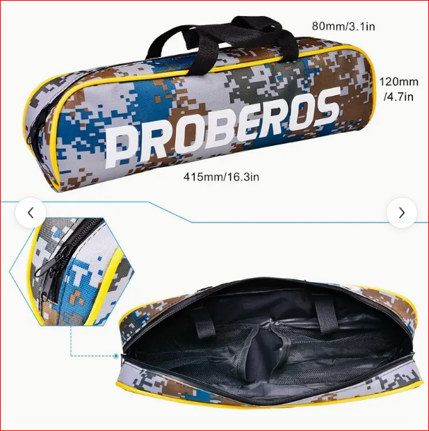 PROBEROS Kompletni ribolovni set: Lagani štap i rola od stakla i čelika, 149,35 cm