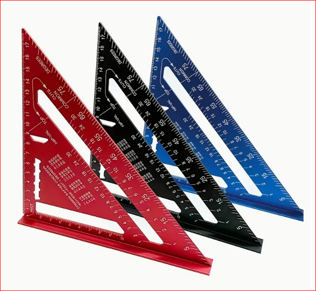 Alat za mjerenje pravog ugla od aluminija od 7 inča - opcije 90° i 45°